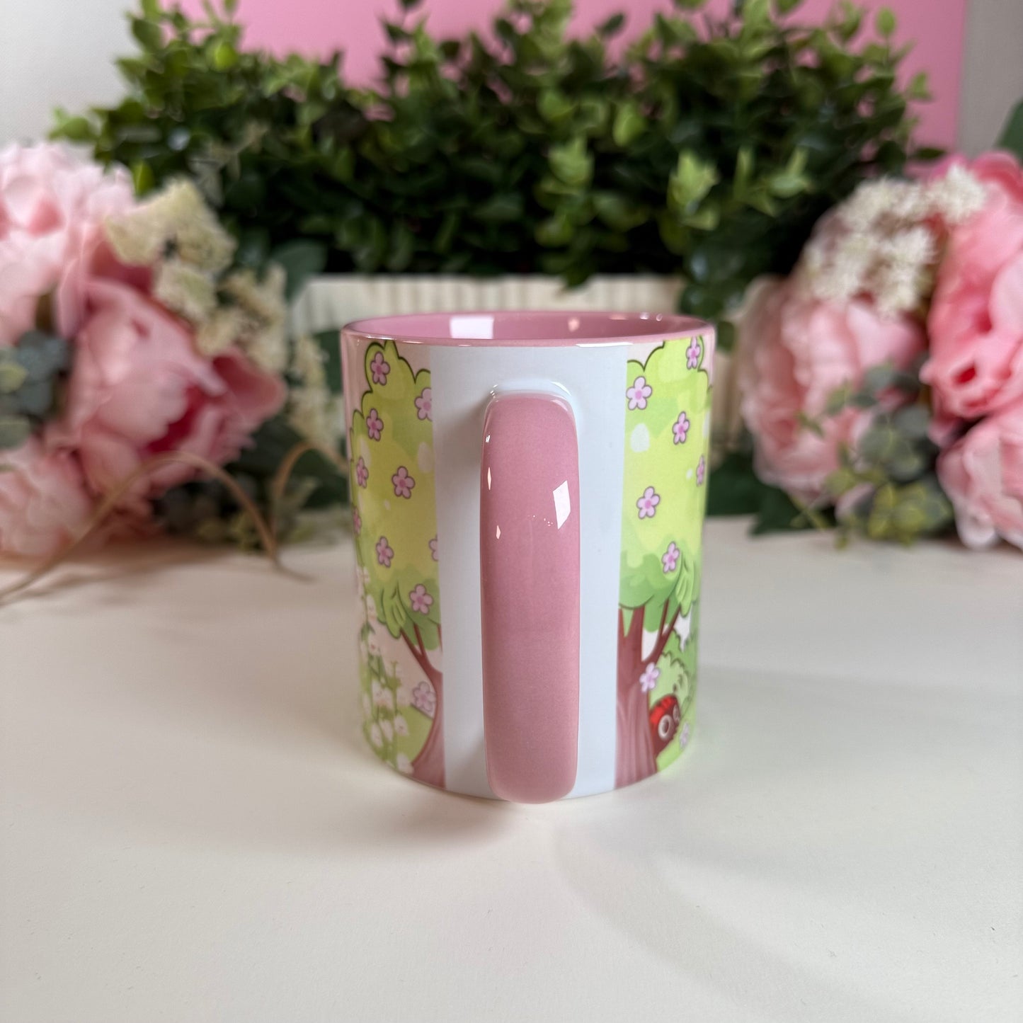 Tasse „Don’t Worry, Bee Happy“ – Stilvolle Keramiktasse mit liebevollem Design