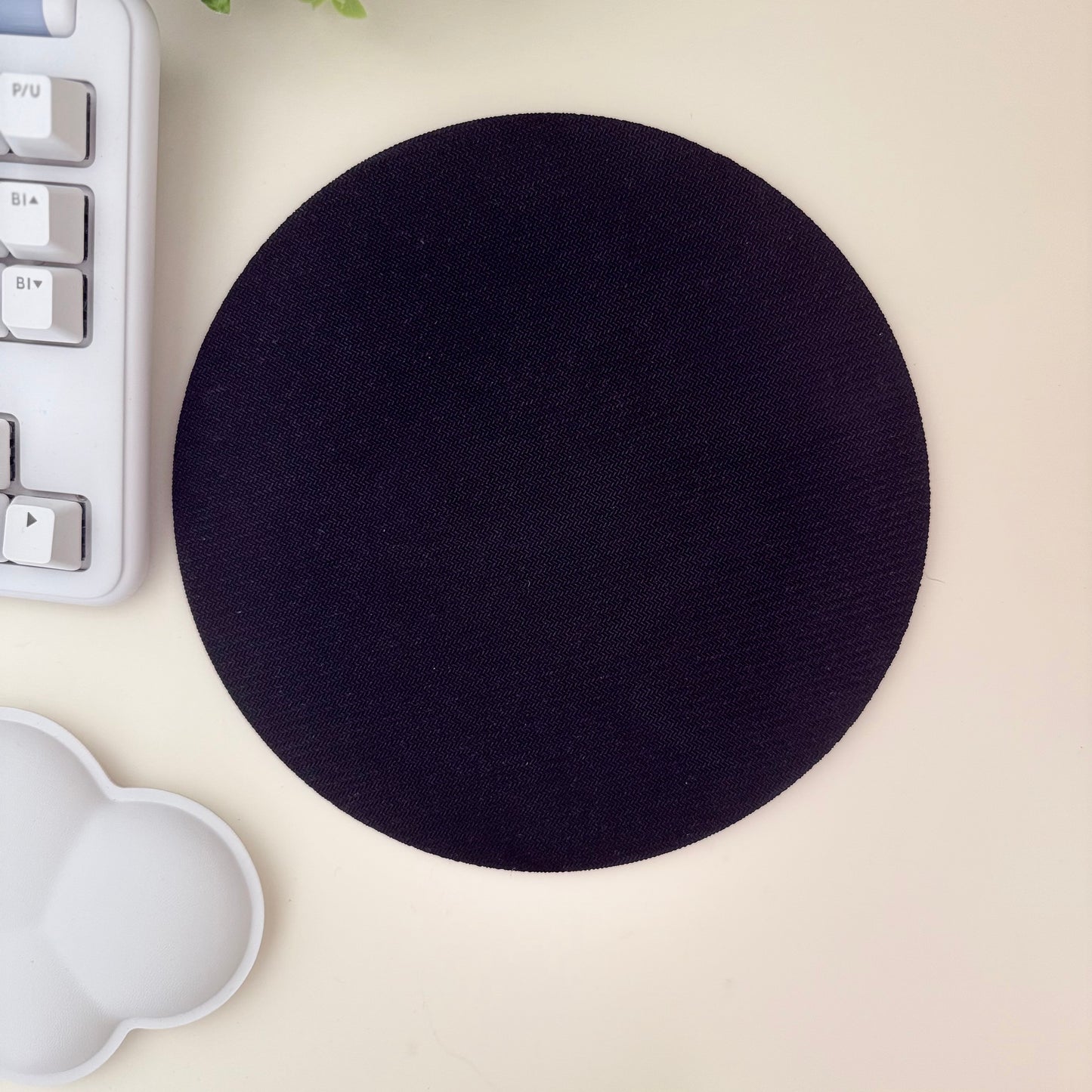 Rundes Kawaii Mauspad mit süßer Katze & „I’m Purrfect“-Spruch – Perfekt für Büro, Gaming & als Geschenk