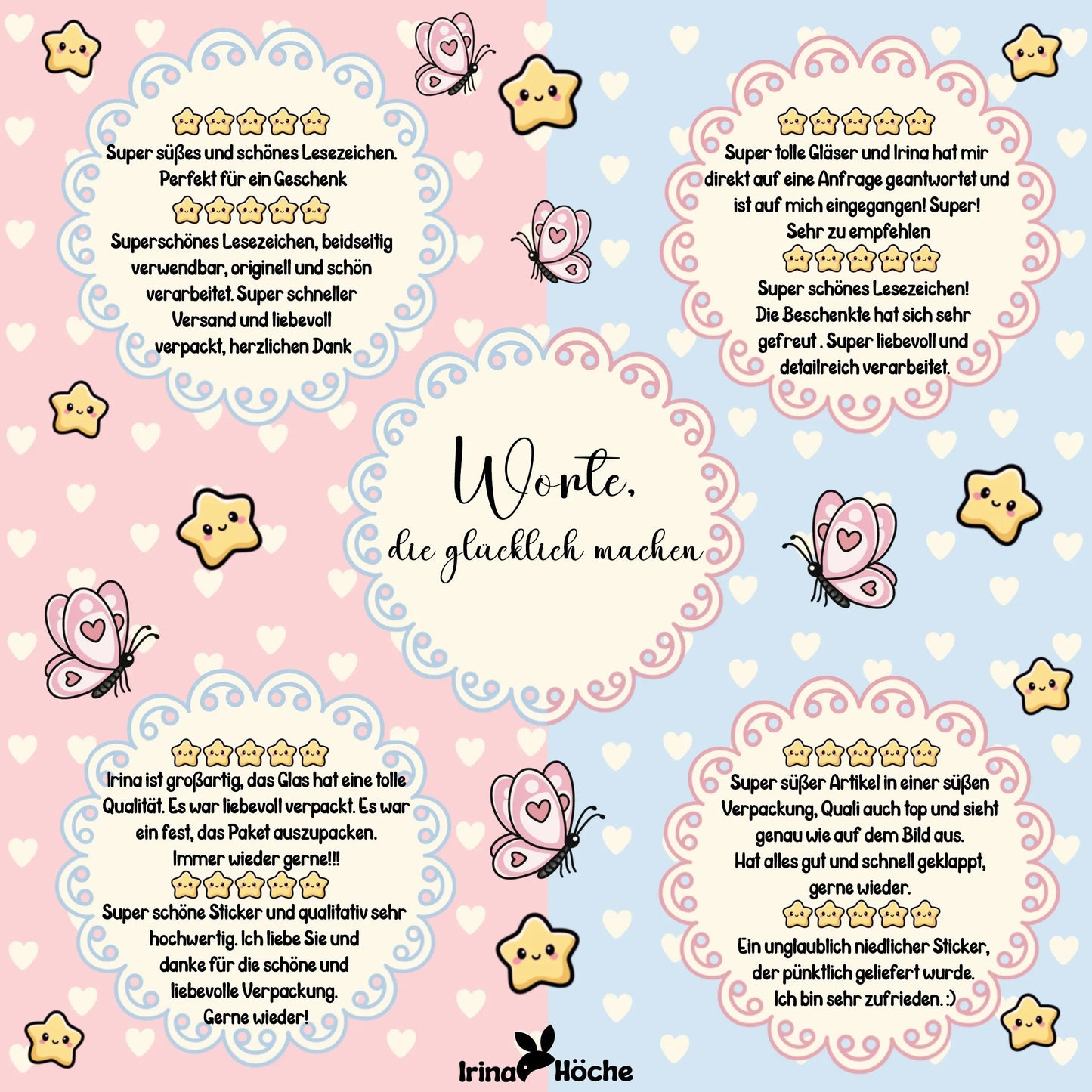 Fairy Glade Sticker Sheet – Kawaii Pilze, Blumen & Schmetterlinge – Holografisch – Für Journaling, Flaschen, Laptops