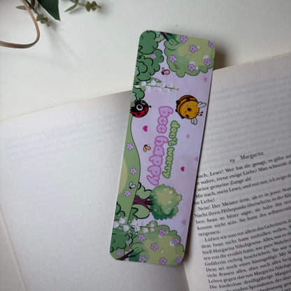 Kawaii Lesezeichen „Don't Worry, Bee Happy“ – Perfekt für Buchliebhaber!
