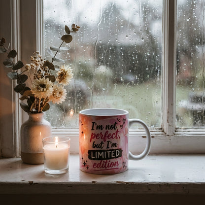 „I'm not perfect but I'm Limited Edition" Tasse - 330ml