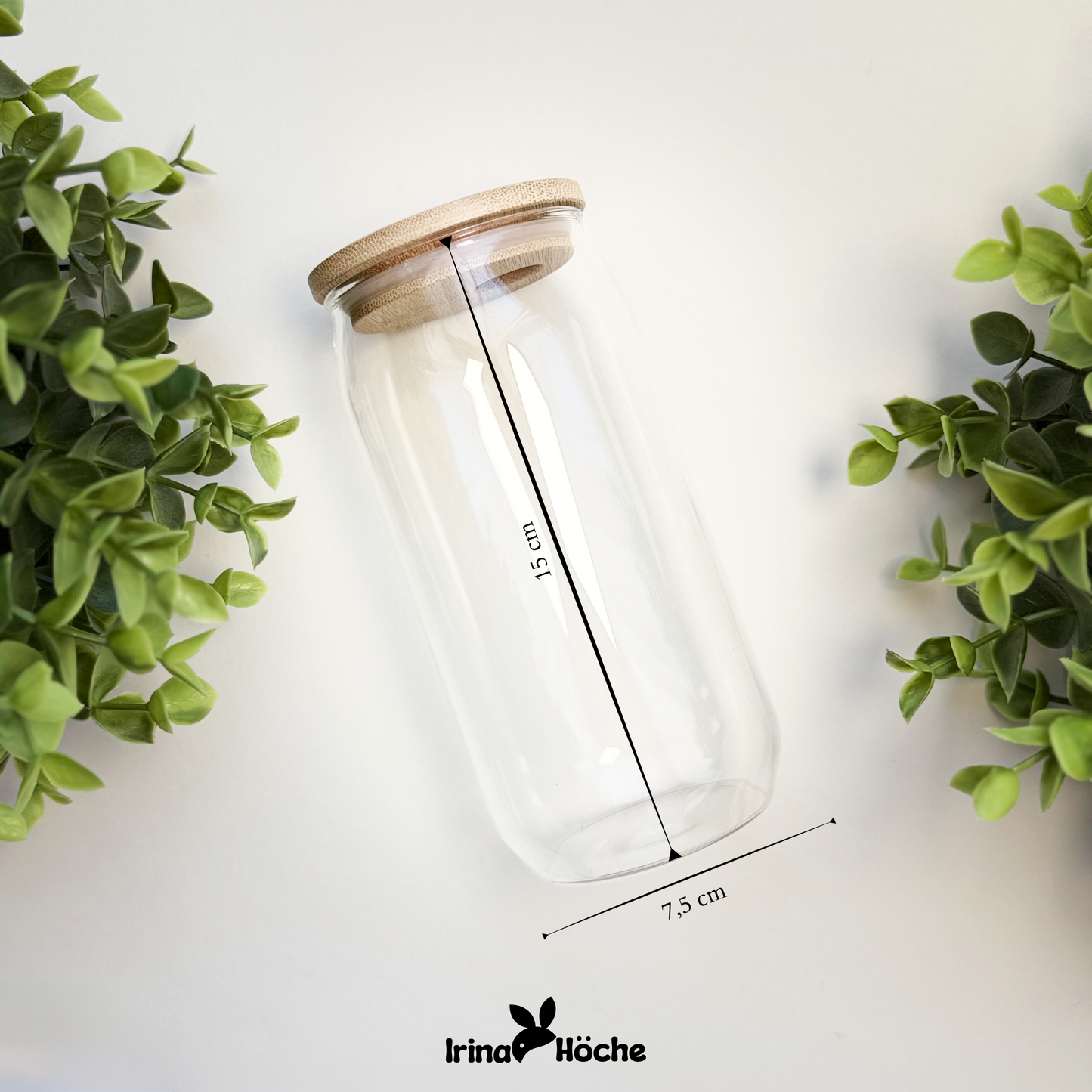 Trinkglas_Rohling_mit_Bambusdeckel